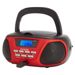 Bbtu-300 Boombox Portable Cd Radio | Red