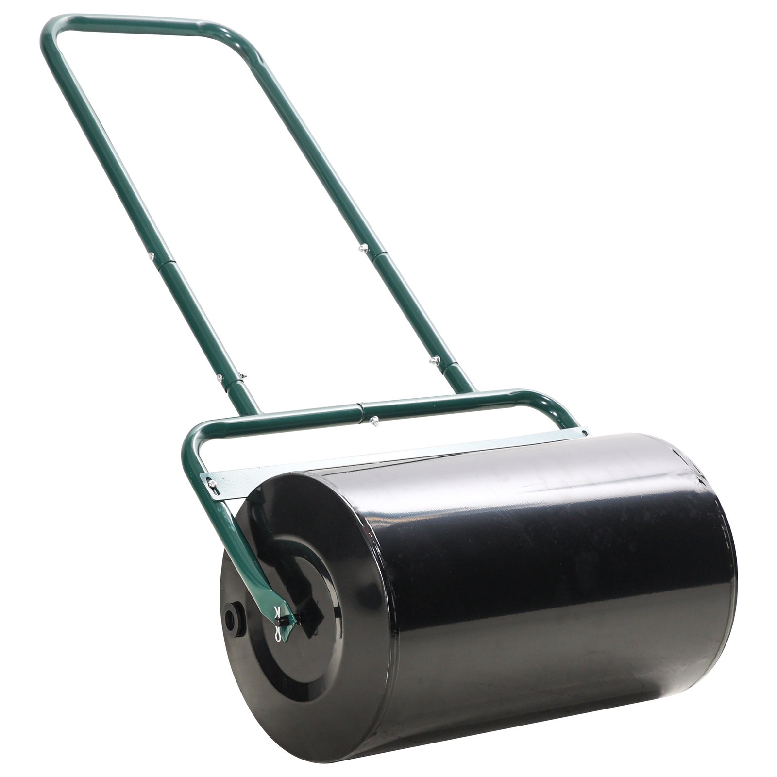 Combination Push/tow Lawn Roller Filled W/ 38l Sand Or Water