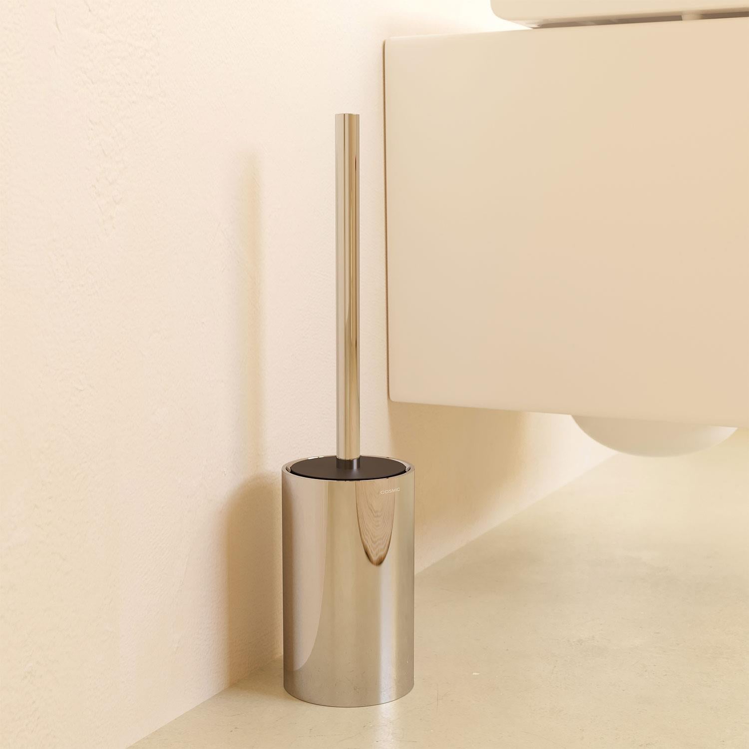 Toilet Brush, Free-standing, Chrome, Architect S+ Collection