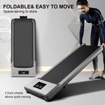 Living and Home Remote Control Fitness Treadmill Walking Jogging Machine With Handrail