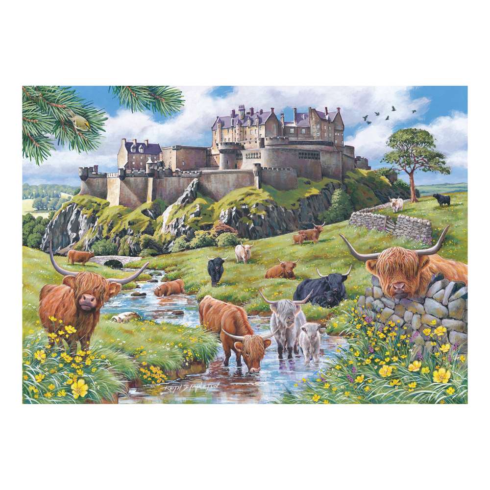 The House of Puzzles Stirling Castle 1000 Piece Jigsaw Puzzle