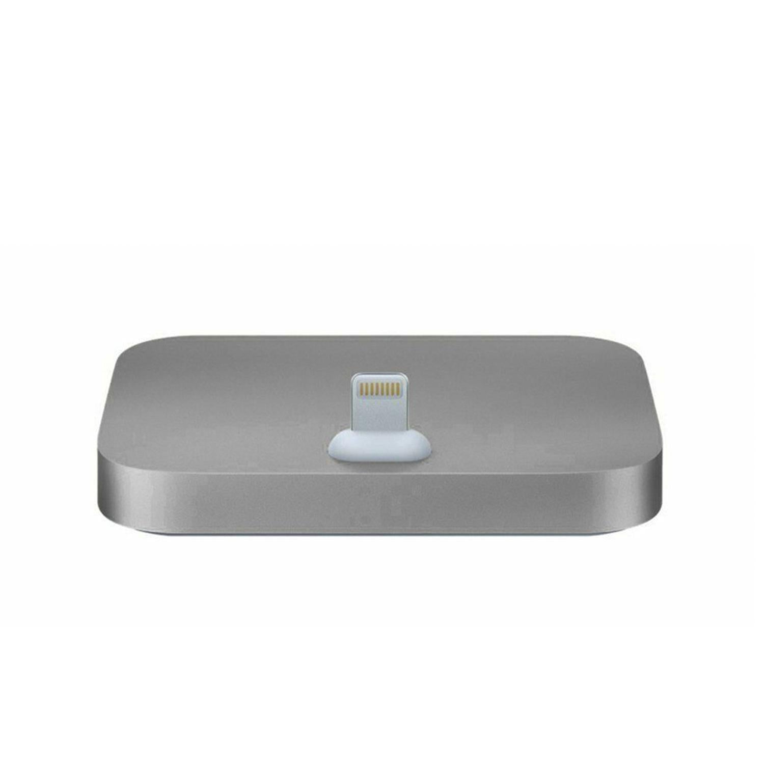 Aluminium Phone Dock Compatible With Eight-pin Devices | Gray