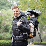 Baby Hiking Backpack Carrier W/ Detachable Rain Cover For Toddlers | Black