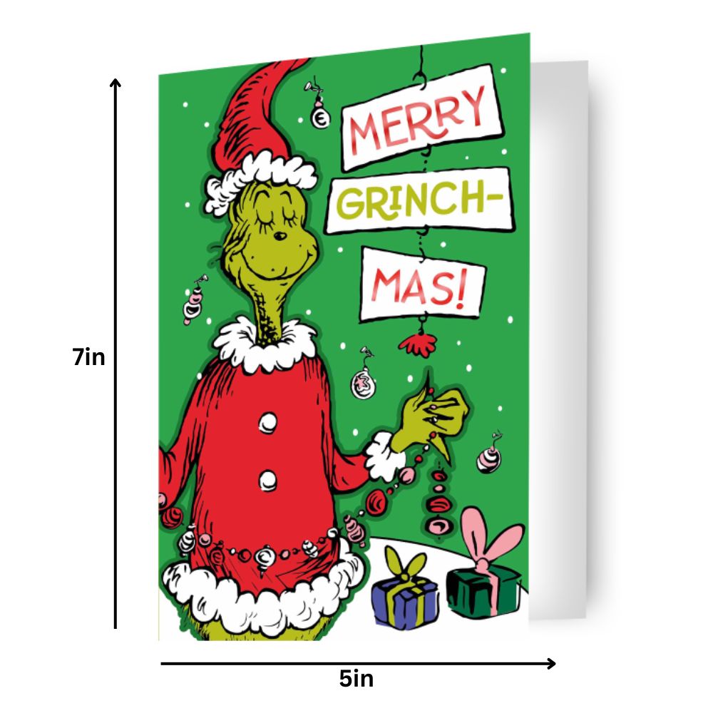 The Grinch Christmas Card Official Product