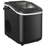 Countertop Ice Maker Machine Self-cleaning 2 Sizes Black