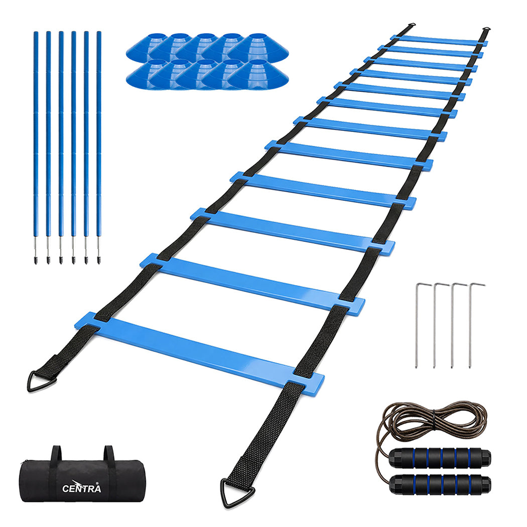 Centra Football Agility Training Slalom Poles Speed Soccer Equipment