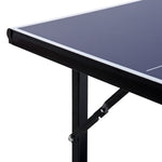 Foldable Mini Ping Pong Table With Net - 183cm | Blue