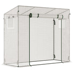 Walk-in Tomato Greenhouse 200x76x168cm | White