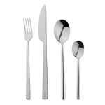 Cutlery Sets Stainless Steel Slim Spoon Fork 32 Piece Set