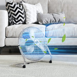 Metal Desk Fan, Electric Table Fan With 3 Speed Settings