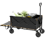 160l Festival Trolley, Heavy Duty With Tailgate | Black