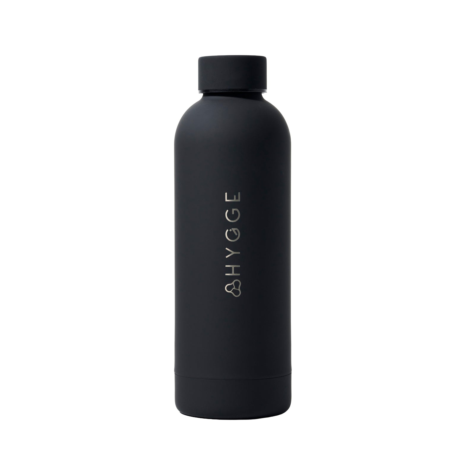 Double Wall Insulated Stainless Steel Water Bottle 500ml – Black | 500ml | Black