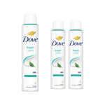 Fresh Anti-perspirant With 48h Sweat Protection Deo For Women 200ml, 3 Pack