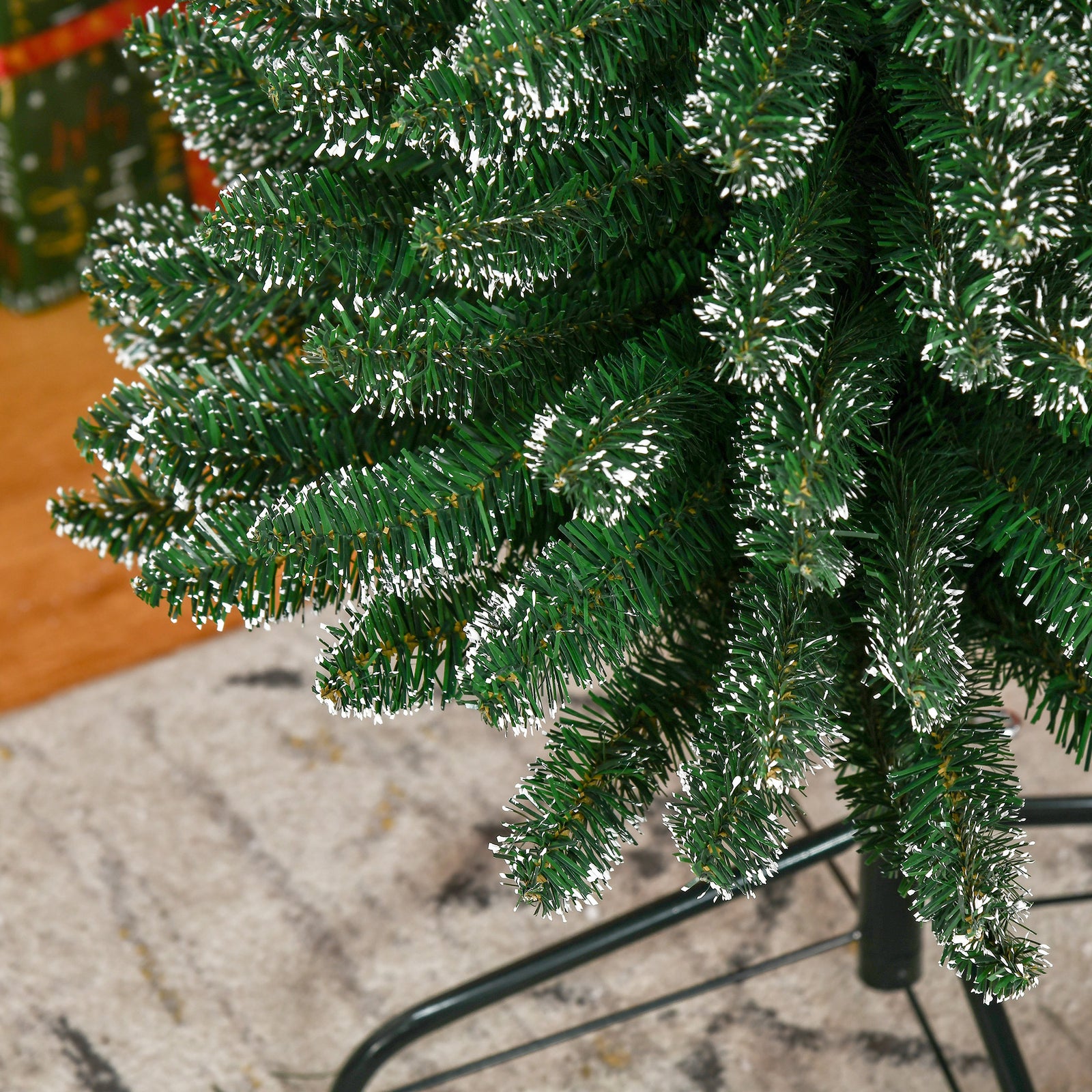 5.5/6/7.5ft Artificial Snow Dipped Christmas Tree | 7.5ft | Green