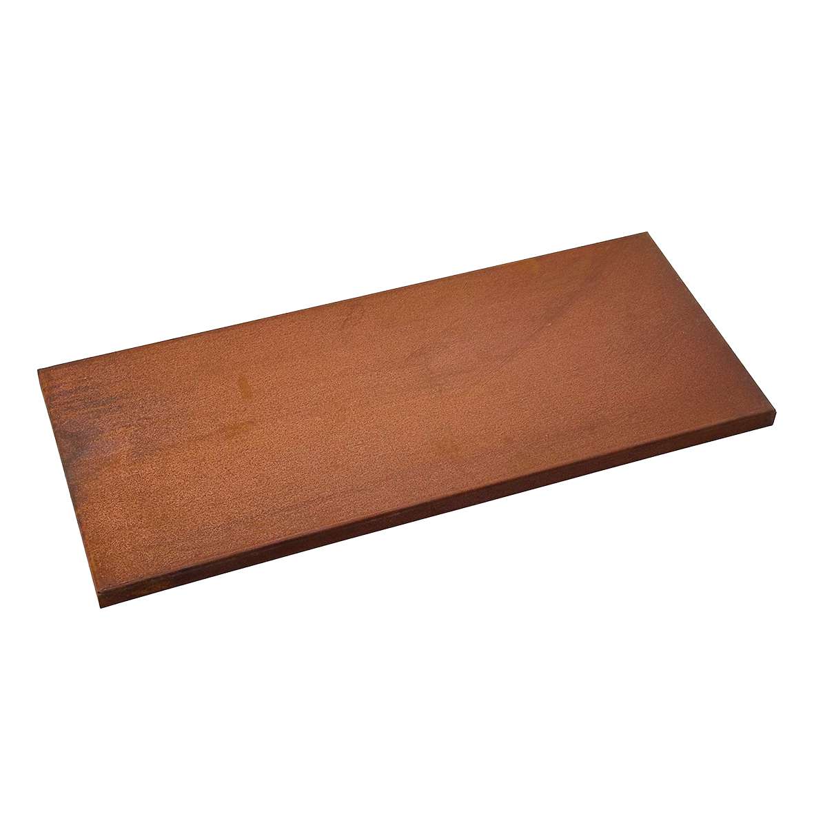Pre-rusted Metal Stepping Stones Corten Steel Paving 60x25 Cm | Set of 1 | Rust