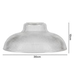 Emitto Ceiling Light Shade Pendant Glass Lamp Bistro Adjustable Clear Color