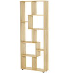 Multipurpose 8 Grid Bookshelf Decorative Shelf | One Size | Yellow