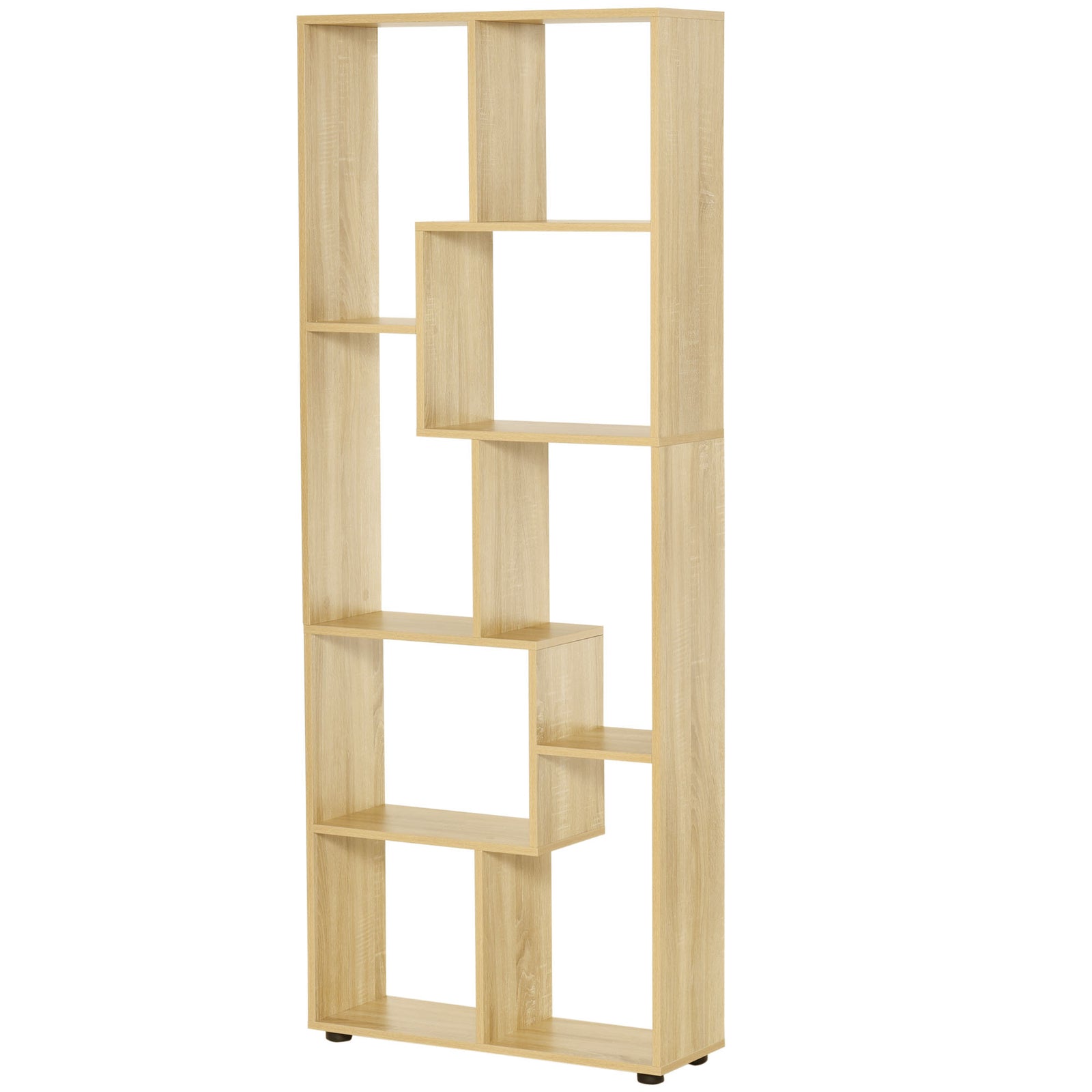 Multipurpose 8 Grid Bookshelf Decorative Shelf | One Size | Yellow