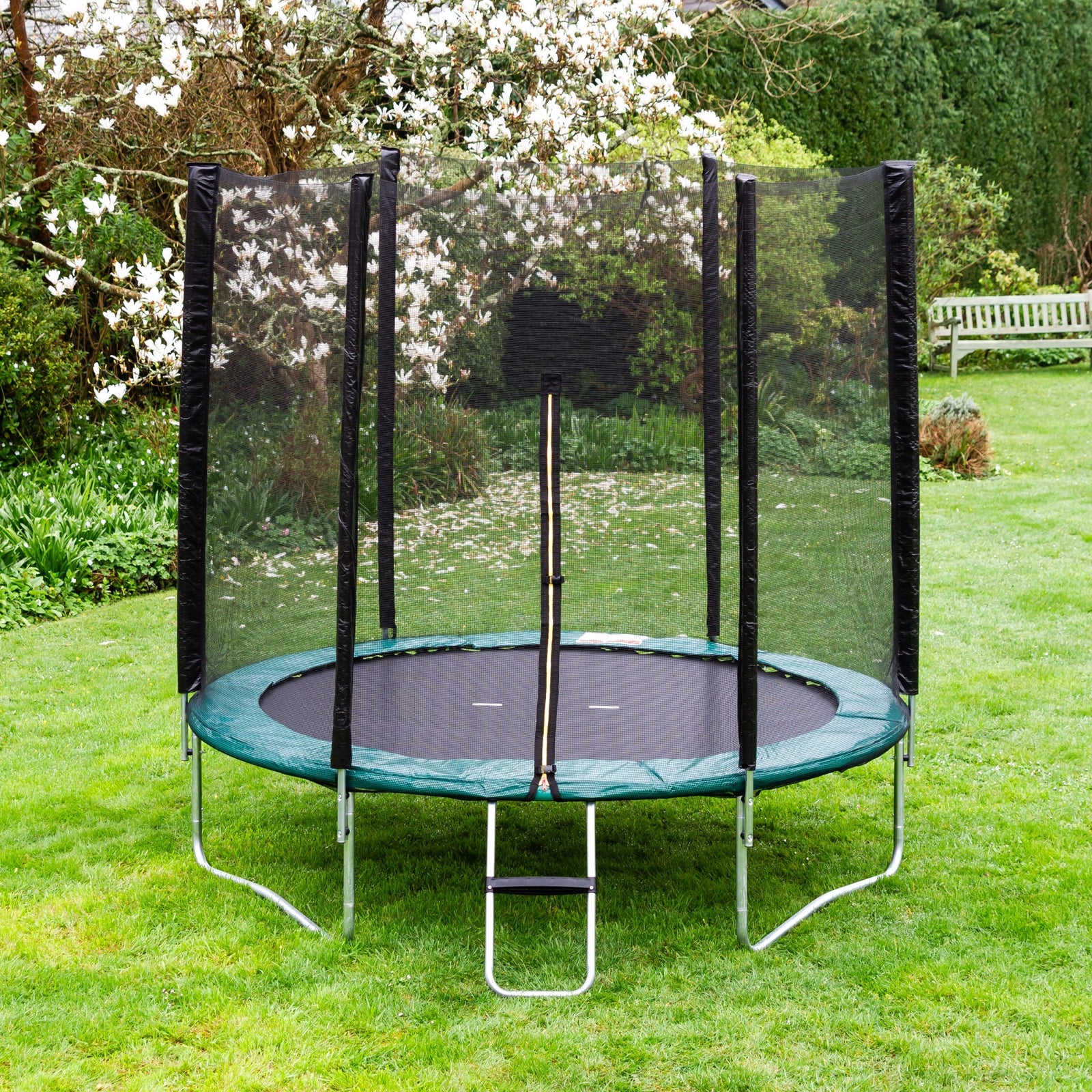 Kanga Hi-power Trampoline Package | 10ft | Green