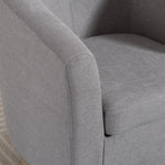 Millie Fabric Accent Chair | Grey