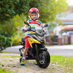 Honda Licensed 12v Kids Electric Motorbike W/ Music Headlights | Yellow