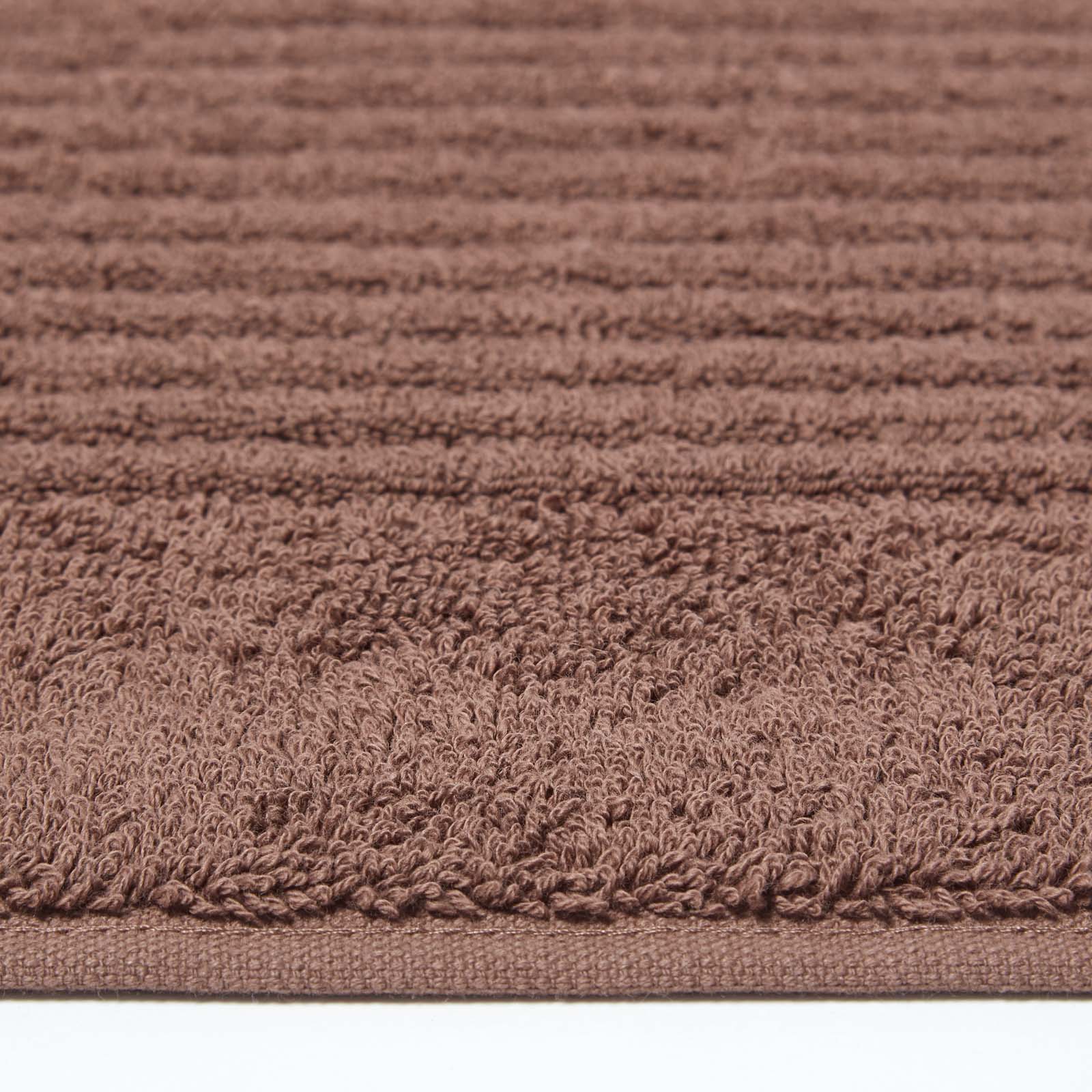 Imperial Plain Turkish Cotton Bath Mat | 50 x 80cm | Chocolate
