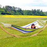 Tonga Kolibri Single Cotton Garden Hammock With Bag