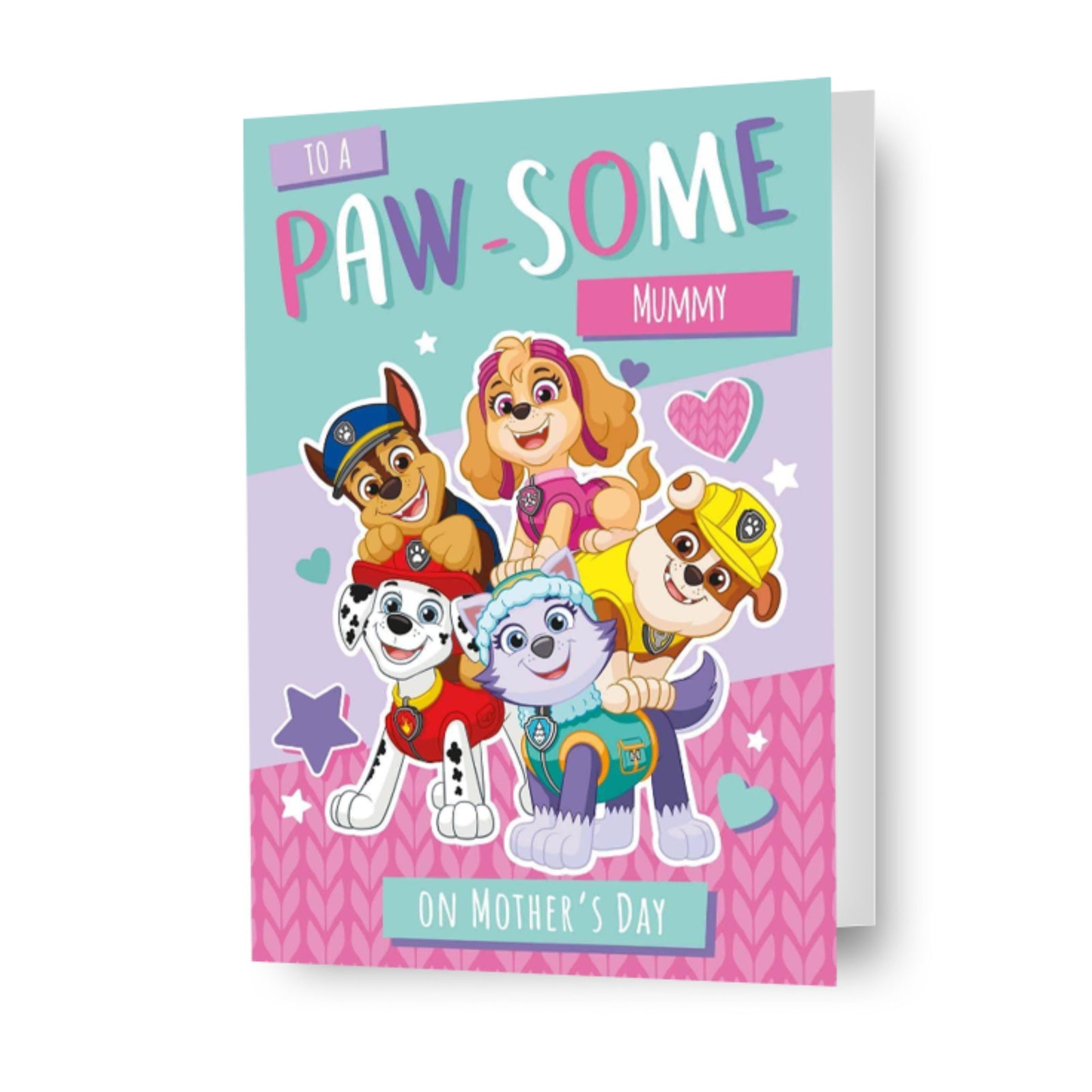 Personalised 'pawsome' Mother's Day Card Official Product