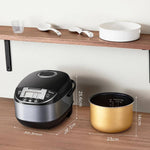 5l Multifunctional Rice Cooker – 8 Preset Programs, Led Display, Smart Heat Control, Stainless Steel & Non-stick Po