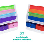 Childrens Bookcase & Storage - Rainbow