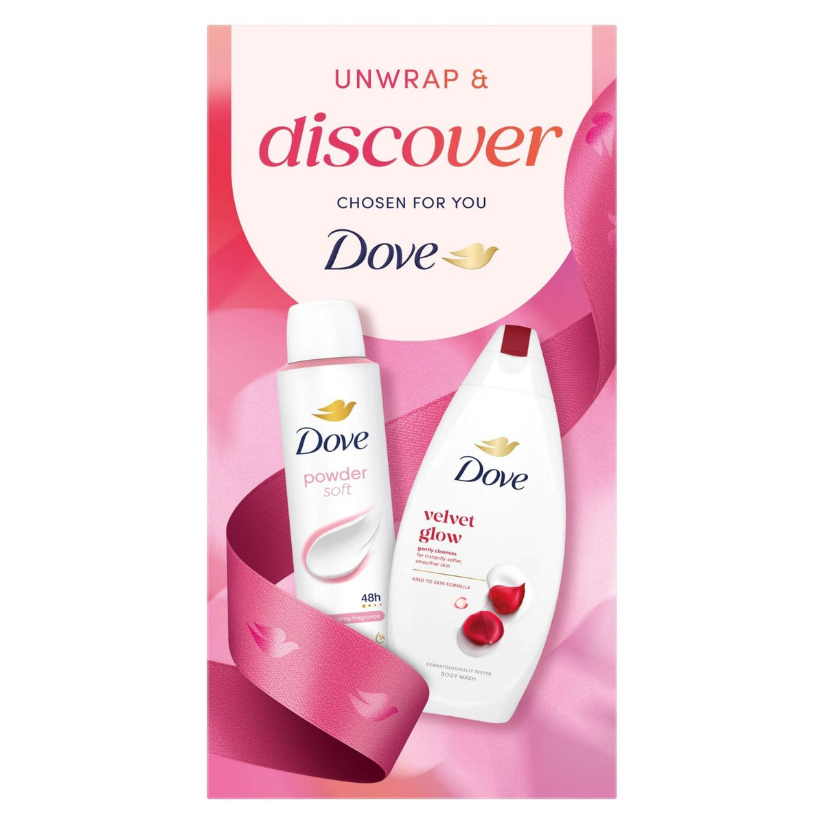 Unwrap And Discover Duo Body Wash Gift Set For Her, Gift Box | Set of 2