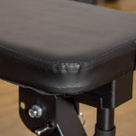 Adjustable Weight Bench W/ Barbell Rack And Dip Station