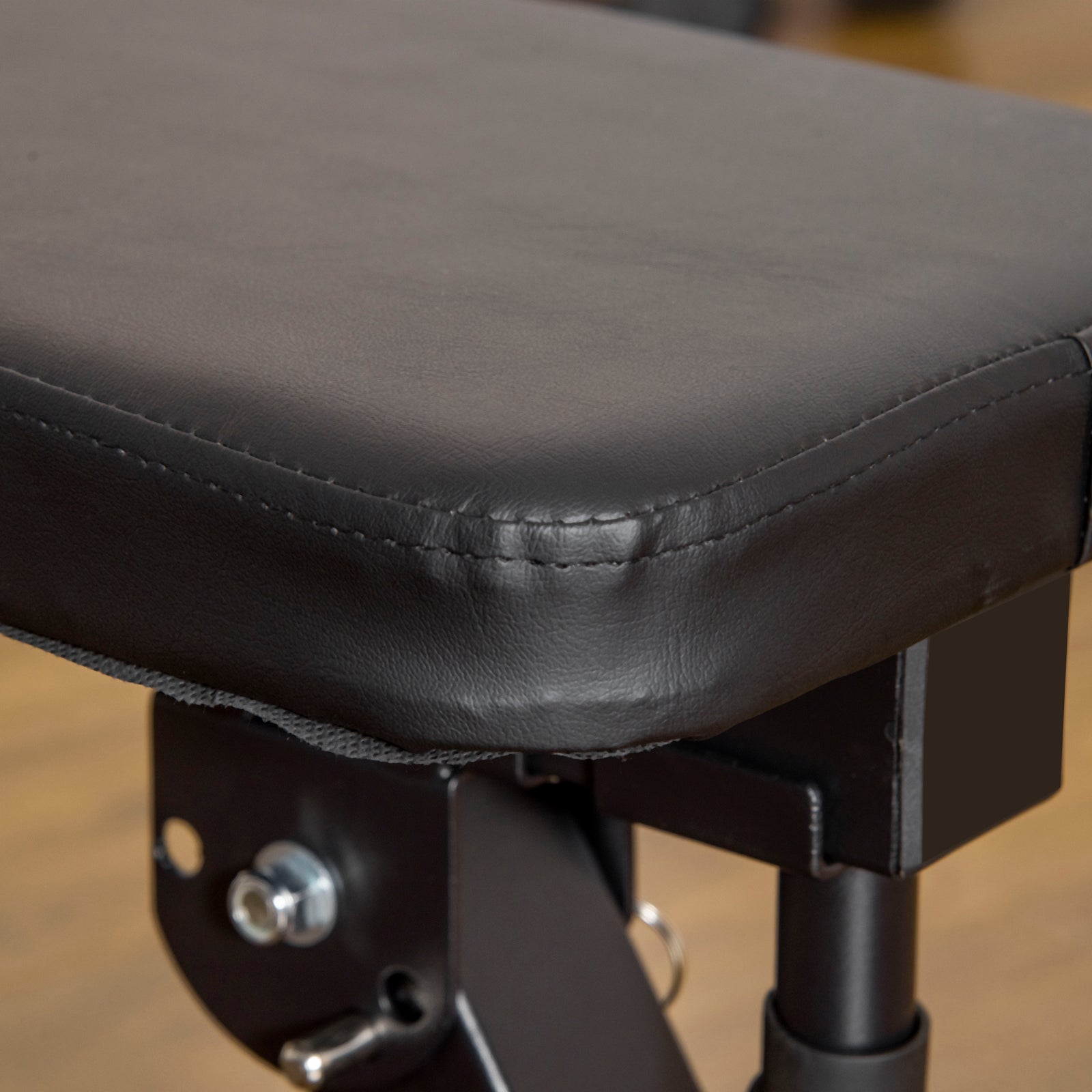Adjustable Weight Bench W/ Barbell Rack And Dip Station