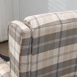 Recliner Chair Wingback Living Room | Khaki