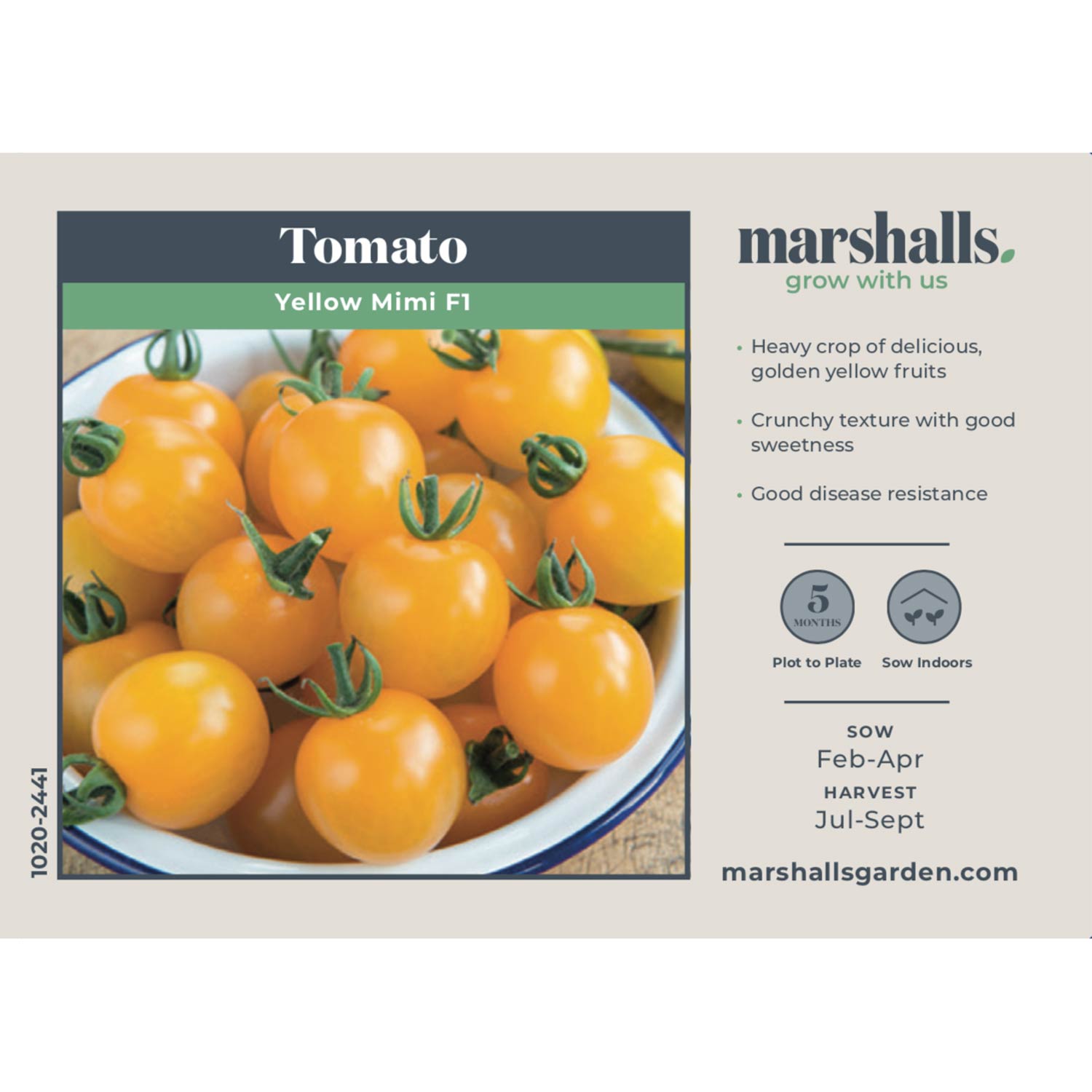 Tomato Seeds Yellow Mimi F1 | 10 Seeds