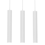 Hudson Triple Pendant Lamp Hand Made High Quality Elegant Cylindrical Design With Matt Finish
