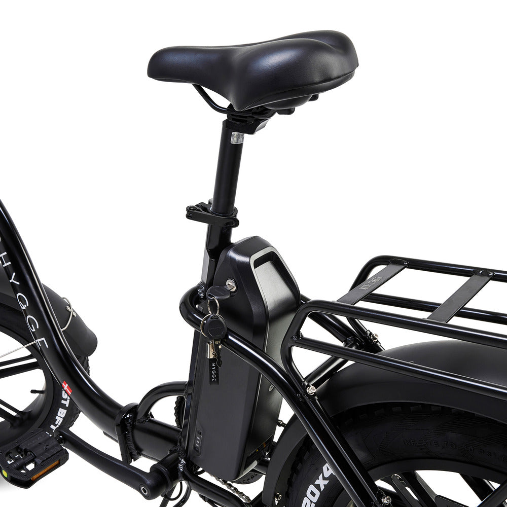 Vester Step 2024 Electric Folding Bike 20 Inch Wheel E-bike | Black