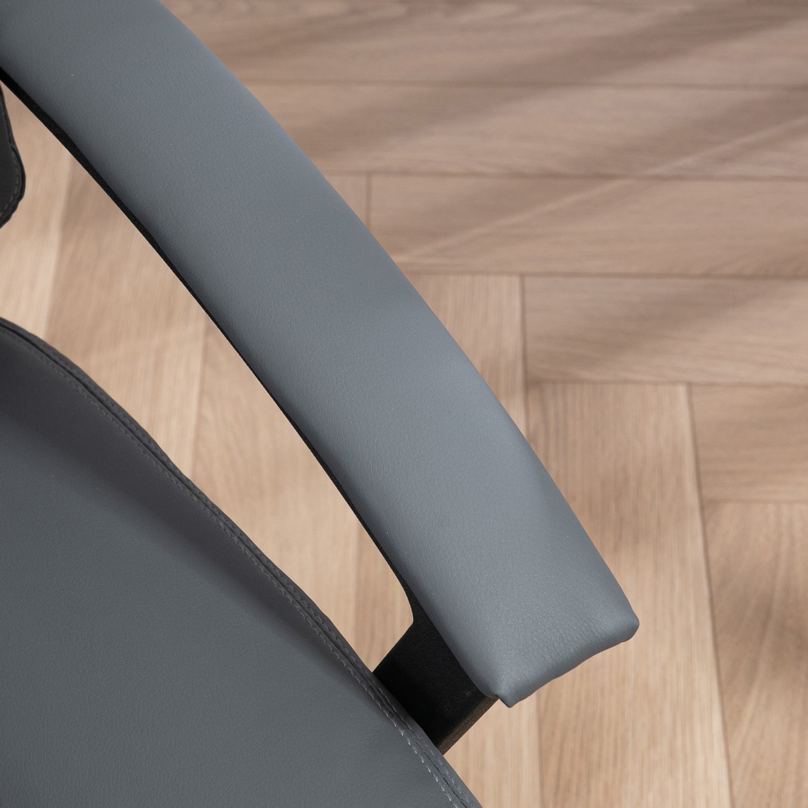 Modern Executive Office Chair Adjustable | Dark Gray