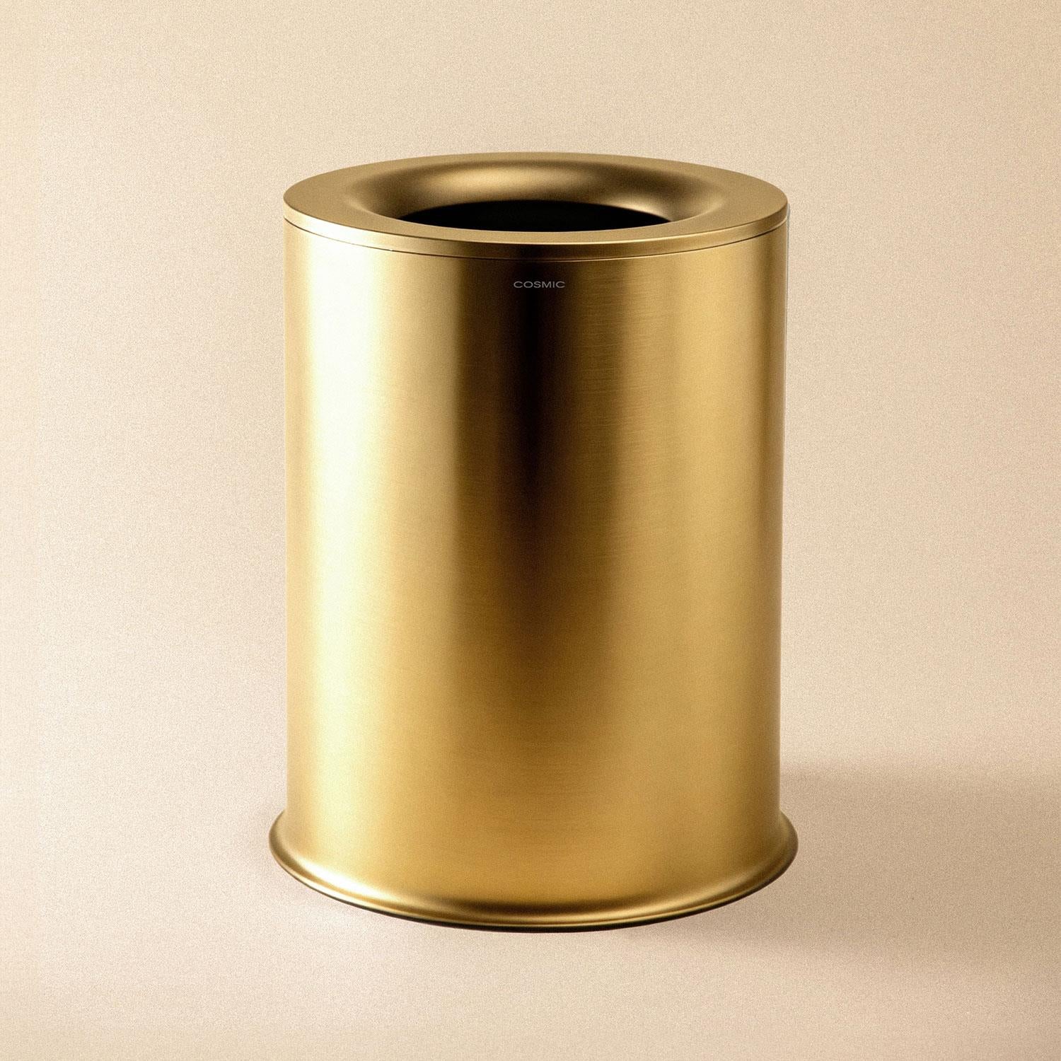Bin, Architect S+ Collection | Brushed Brass