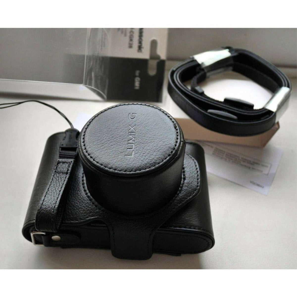 Dmw-cgk28 Original Leather Case For Dmc-gm5 / Dmc-gm1 | Black