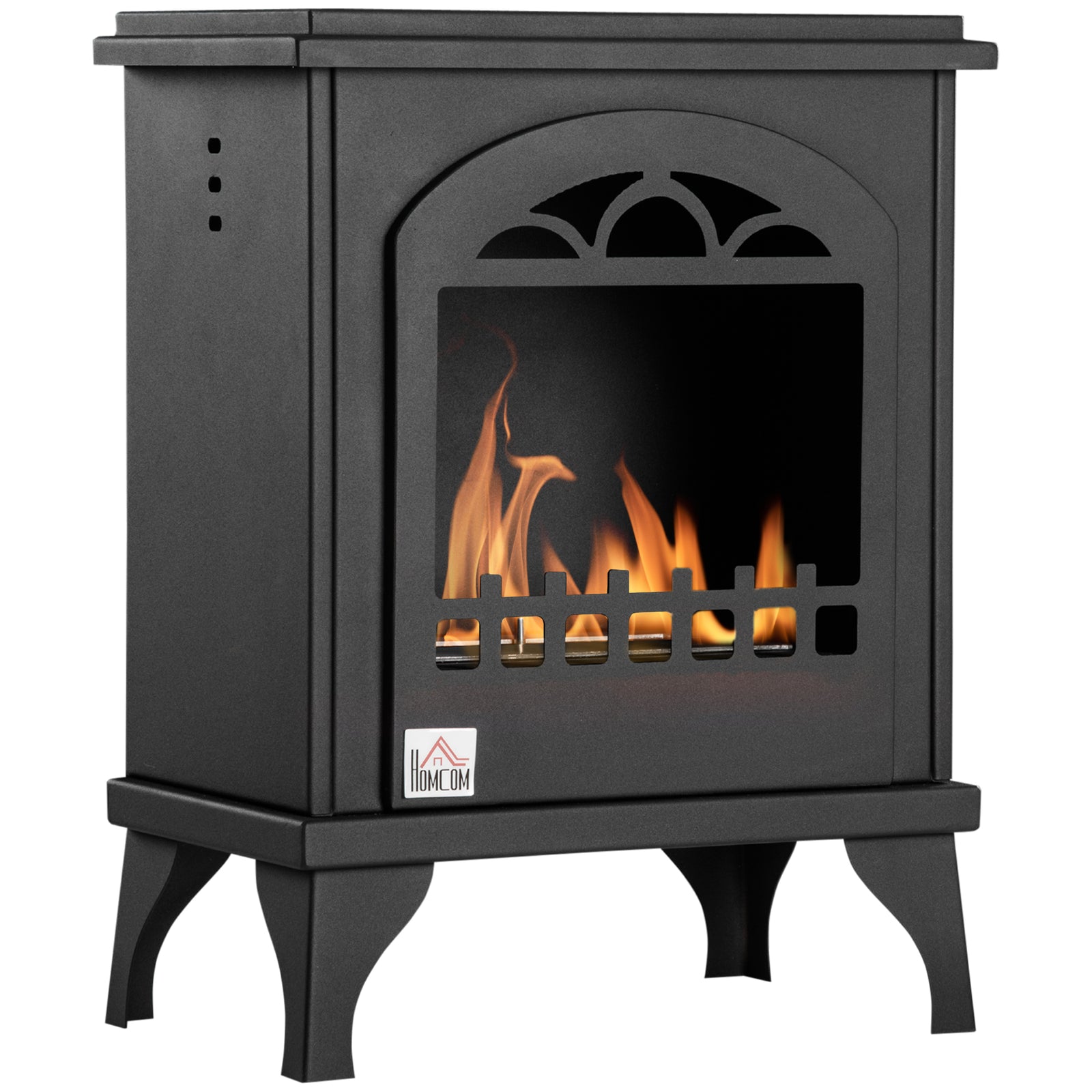 Free Standing Bio Ethanol Fireplace Heater With 0.9l Tank