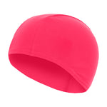 Childrens/kids Polyester Swim Cap | One Size | Pink