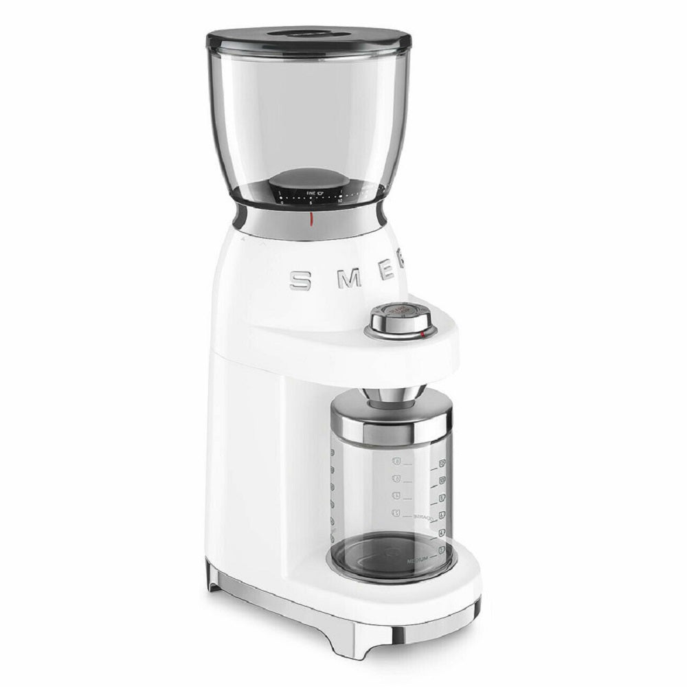 CGF11 50's Retro Style Coffee Bean Grinder | White