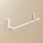 Towel Rail 38cm Over Cabinet Door White Anti-corrosion Stick Collection
