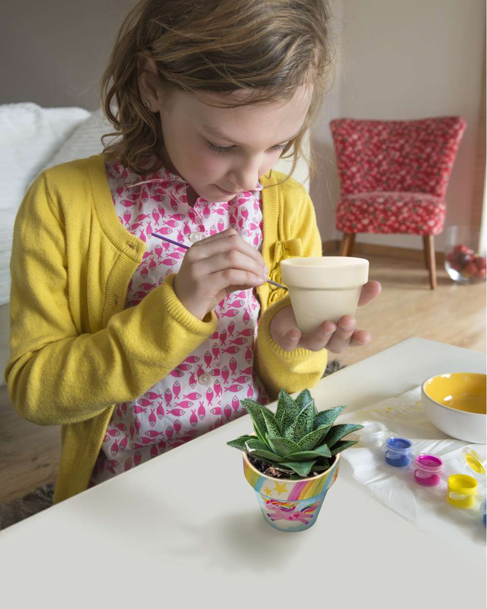 Kidzmaker - Paint Your Own Terracotta Flower Pots