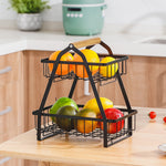 2-tier Removable Fruit And Vegetable Basket