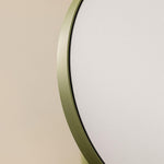 Vanity Mirror, Magnifying Mirror 5x, Countertop, White, Geyser Collection