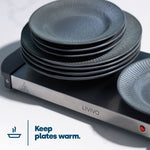 Livivo Electric Buffet Server 4.5l With Removable Trays And Temperature Dial