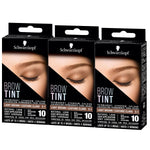 Tint Professional Formula Eyebrow Dye Brow Tinting Kit Light Brown 3pk