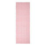 Cotton Gingham Check Rug Hand Woven | 200cm | Pink